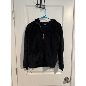 Juicy Couture Fuzzy Black Jacket – Size Small